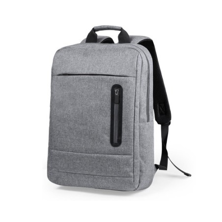 Sac à Dos Personnalisé Économique - Nevium Matières : polyester Couleurs : gris