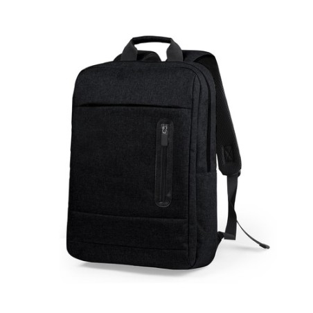 Sac à Dos Personnalisé Économique - Nevium Matières : polyester Couleurs : gris marquage laser ultra précis