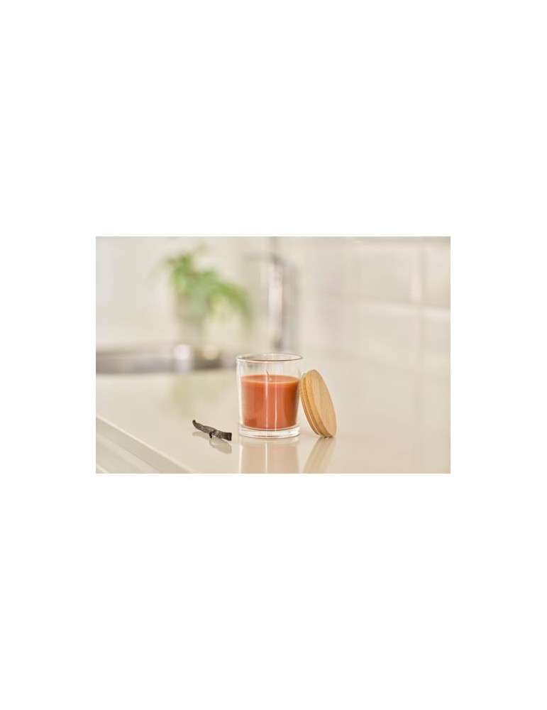 Bougie dans un contenant en verre Riven