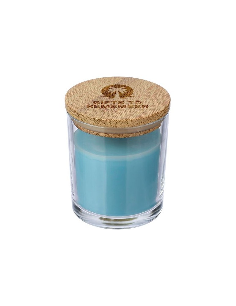 Bougie dans un contenant en verre Riven