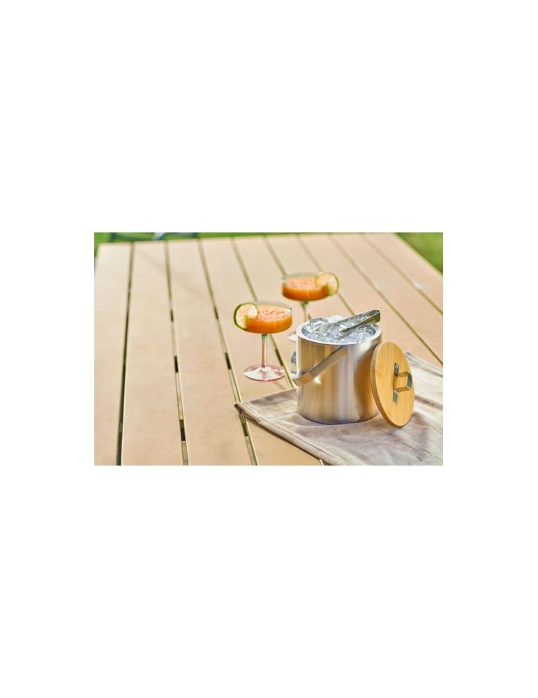 Seau à glace double paroi en acier inoxydable Fenwick