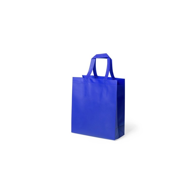 Sac Shopping Personnalisable Éco-responsable Kustal Matières : polypropylène (PP) Couleurs : bleu marquage laser ultra précis