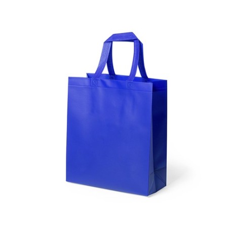 Sac Shopping Personnalisable Éco-responsable Kustal Matières : polypropylène (PP) Couleurs : bleu marquage laser ultra précis