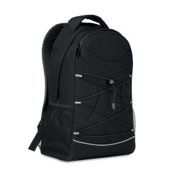Sac à dos  et personnalisé en RPET - MONTE LOMO Matières : PET recyclé Couleurs : noir