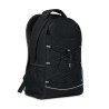 Sac à dos  et personnalisé en RPET - MONTE LOMO Matières : PET recyclé Couleurs : noir