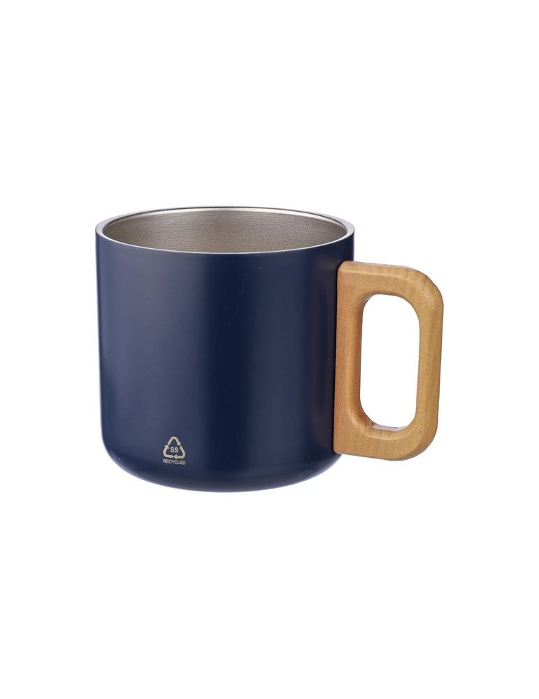 Mug isotherme en acier inoxydable recyclé personnalisé Dwight