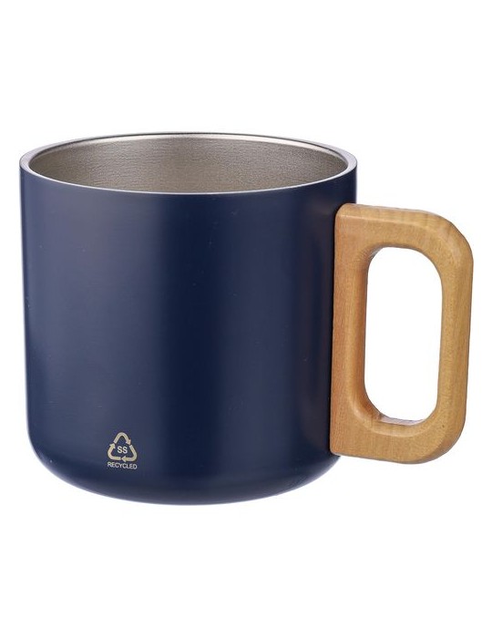 Mug isotherme en acier inoxydable recyclé personnalisé Dwight