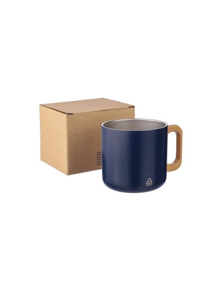Mug isotherme en acier inoxydable recyclé personnalisé Dwight