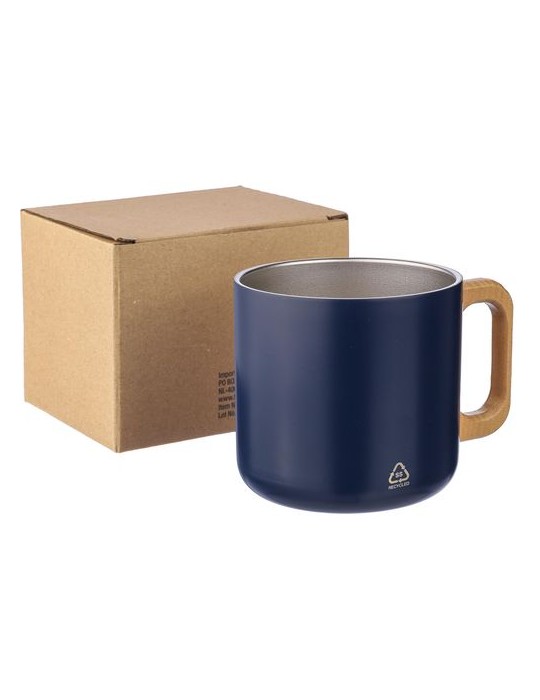 Mug isotherme en acier inoxydable recyclé personnalisé Dwight