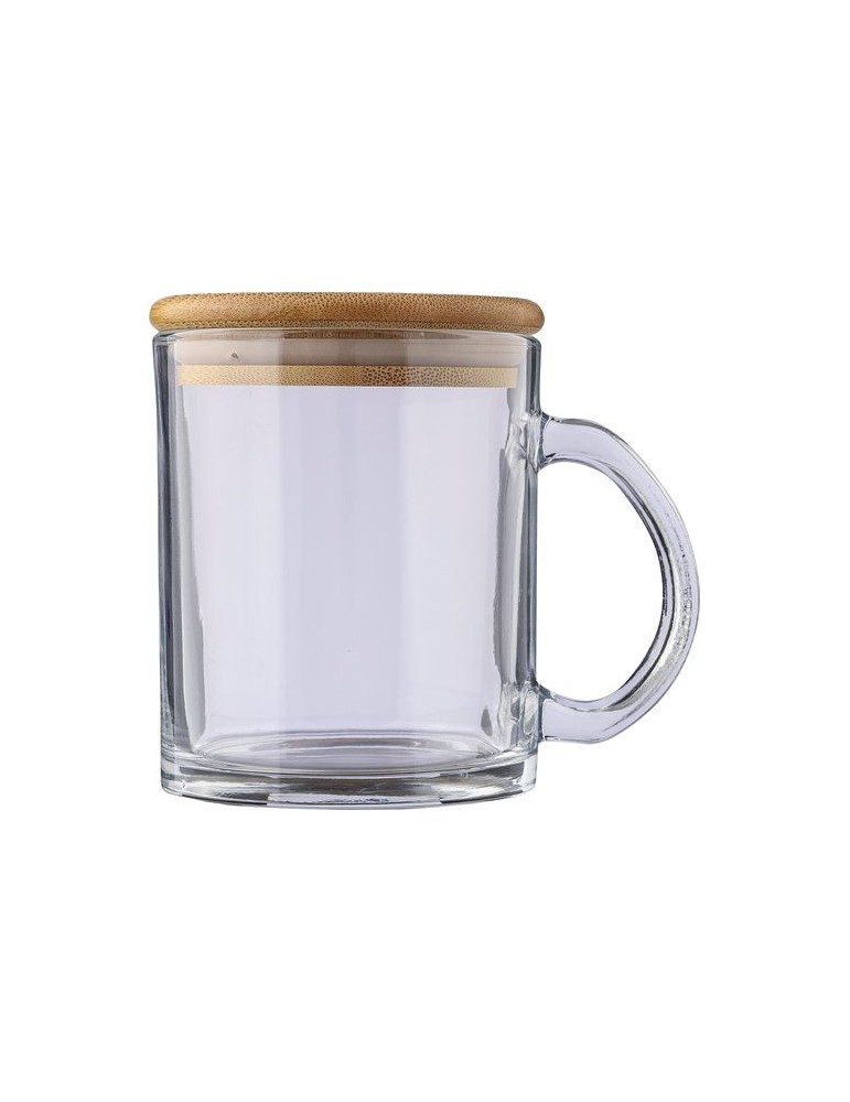Mug  en verre recyclé et bambou de 300 ml Ashley