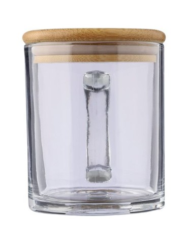 Mug  en verre recyclé et bambou de 300 ml Ashley 2
