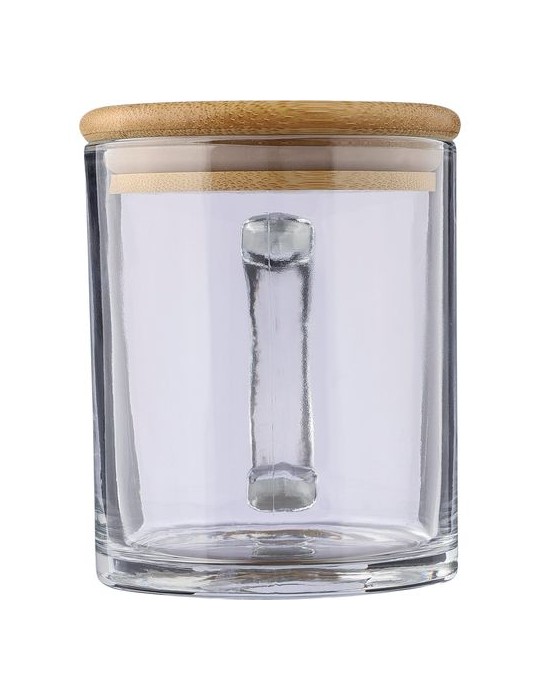 Mug  en verre recyclé et bambou de 300 ml Ashley