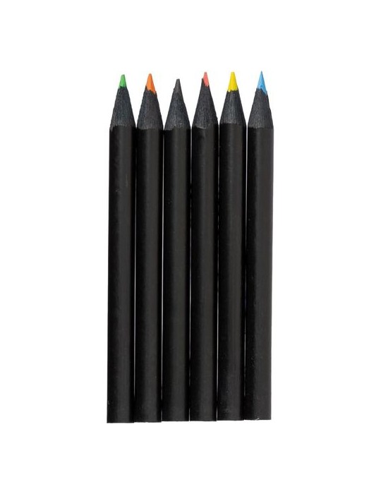 Set personnalisé de 6 crayons Holger pas cher