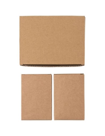 Set personnalisé de 2 jeux de cartes en carton recyclé Arwen pas cher