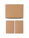 Set personnalisé de 2 jeux de cartes en carton recyclé Arwen pas cher