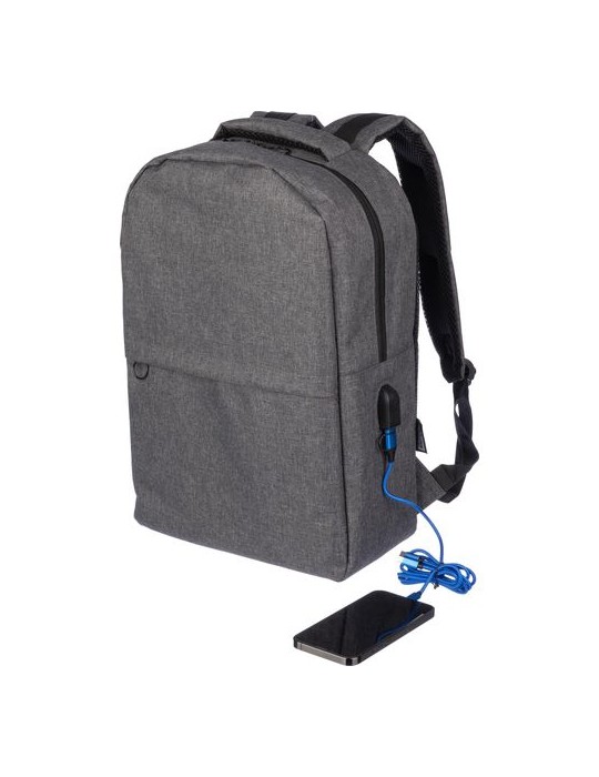 Sac à dos porte-ordinateur en rPET Personnalisé pas cher - Henrik