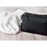 Trousse de toilette  en RPET personnalisée | BETTER & SMART Matières : PET recyclé Couleurs : noir goodies publicitaire événemen