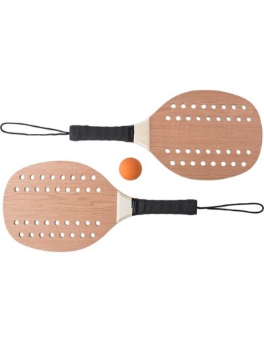 Raquettes de Tennis en Bois de Rose Personnalisées pas cher - Sergio