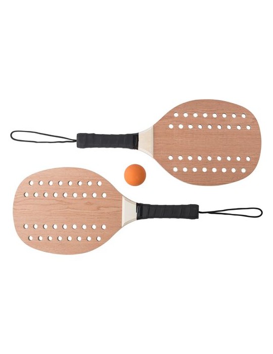 Raquettes de Tennis en Bois de Rose Personnalisées pas cher - Sergio