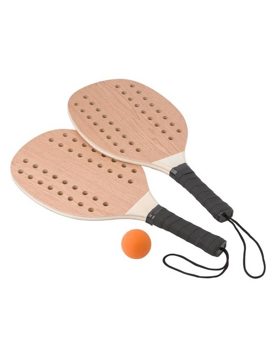 Raquettes de Tennis en Bois de Rose Personnalisées pas cher - Sergio