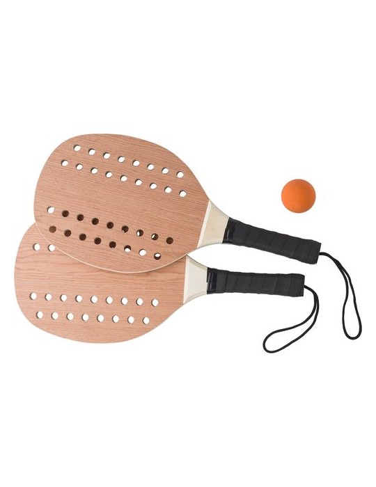 Raquettes de Tennis en Bois de Rose Personnalisées pas cher - Sergio