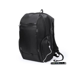 Sac à Dos Personnalisé pour Professionnels Pas Cher Zircan Matières : nylon Couleurs : noir marquage laser ultra précis