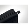 Trousse de toilette  en RPET personnalisée | BETTER & SMART Matières : PET recyclé Couleurs : noir impression haute définition