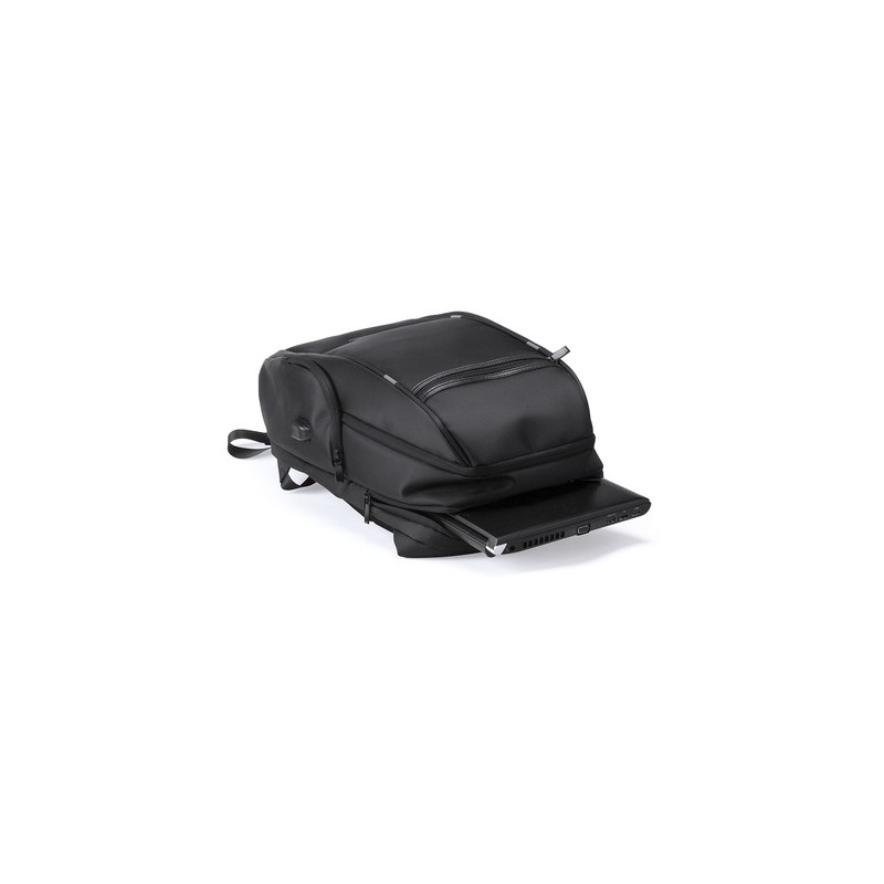 Sac à Dos Personnalisé pour Professionnels Pas Cher Zircan Matières : nylon Couleurs : noir objet promotionnel éco-responsable
