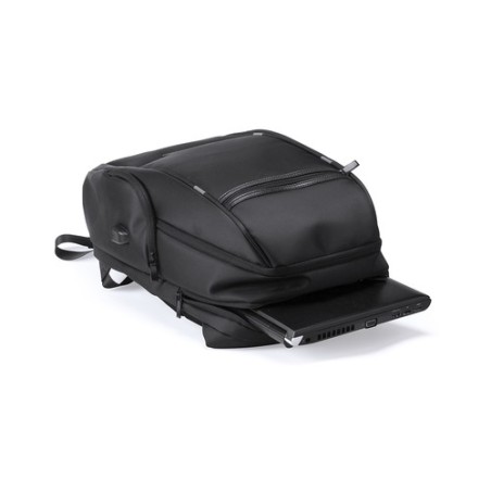 Sac à Dos Personnalisé pour Professionnels Pas Cher Zircan Matières : nylon Couleurs : noir objet promotionnel éco-responsable