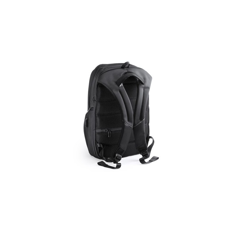 Sac à Dos Personnalisé pour Professionnels Pas Cher Zircan Matières : nylon Couleurs : noir cadeau collaborateur premium