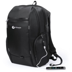 Sac à Dos Personnalisé pour Professionnels Pas Cher Zircan Matières : nylon Couleurs : bleu marine marquage couleur éclatante