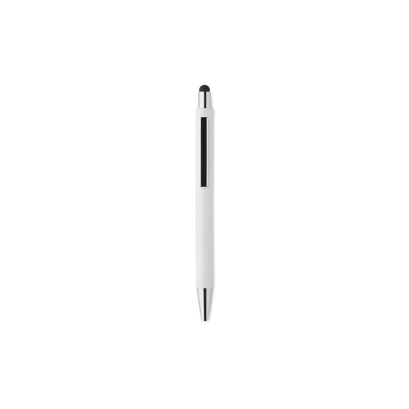 Stylo antibactérien personnalisé et  BLANQUITO CLEAN Matières : ABS Couleurs : blanc personnalisable avec votre logo
