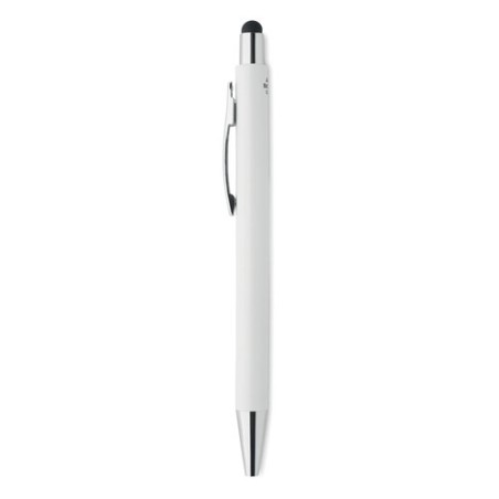 Stylo antibactérien personnalisé et  BLANQUITO CLEAN Matières : ABS Couleurs : blanc cadeau entreprise pas cher