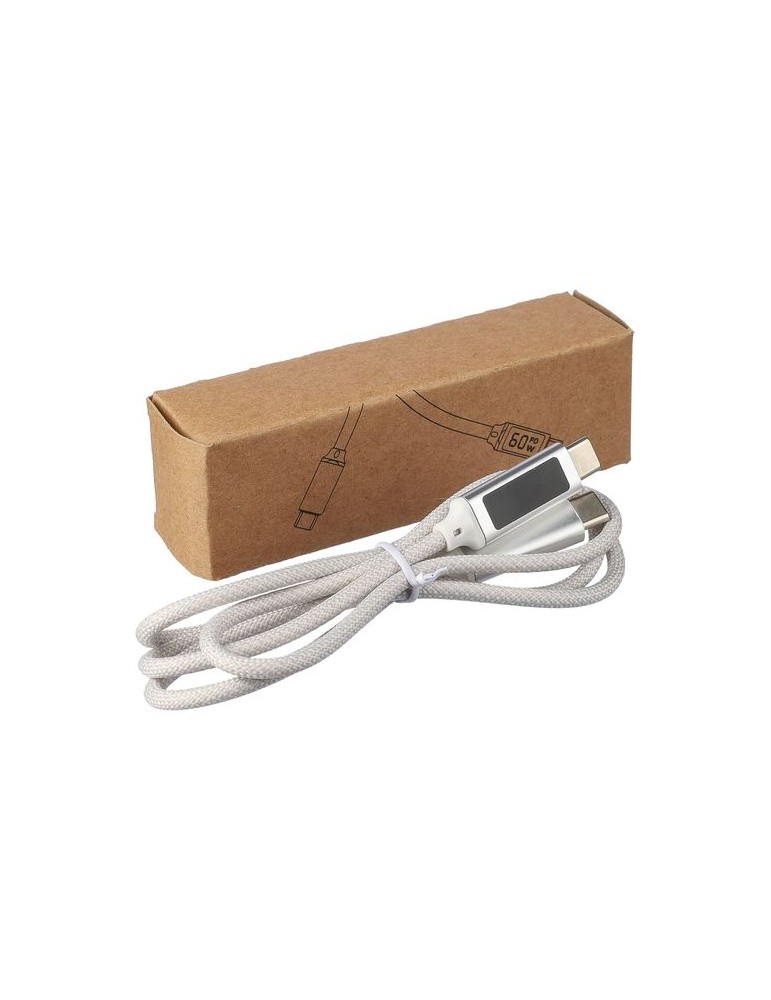 Câble de charge nylon 65W - Personnalisable