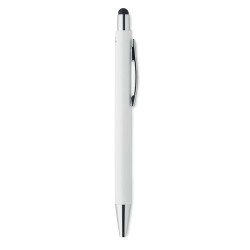 Stylo antibactérien personnalisé et  BLANQUITO CLEAN Matières : ABS Couleurs : blanc goodies publicitaire événementiel