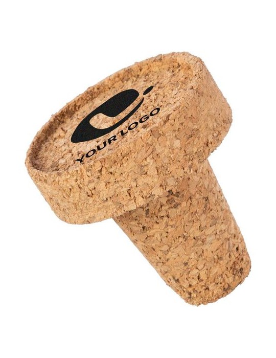 Bouchon en liège personnalisé Helmut - Accessoire Bar Pratique pas cher