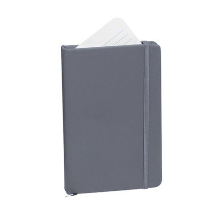 Carnet Personnalisé de Qualité Kinelin Matières : PU Couleurs : noir impression logo haute qualité
