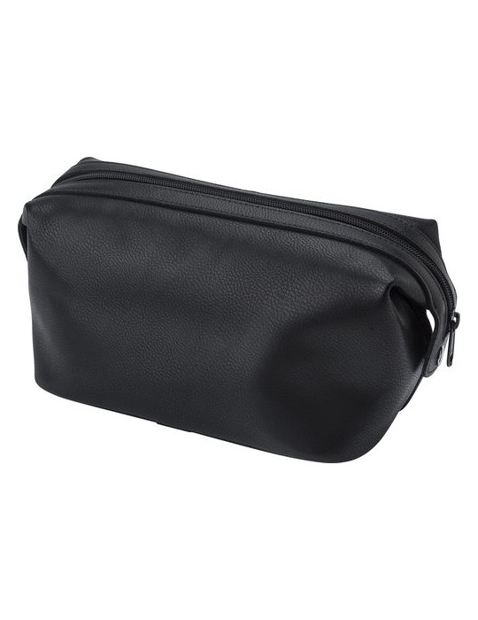 Trousse de toilette en cuir Flynn - Cadeau d'entreprise