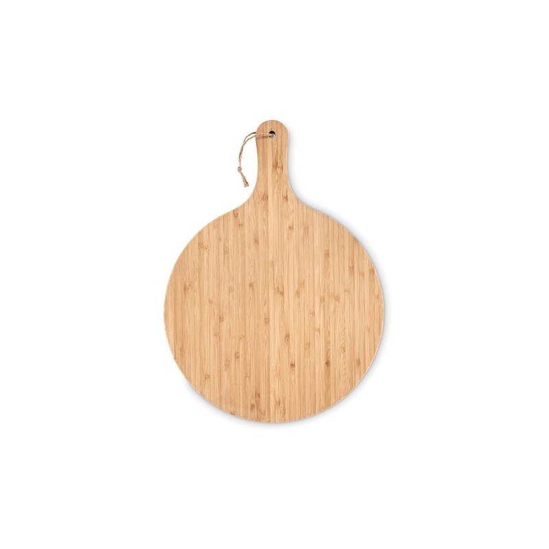 Planche à découper en bambou personnalisée avec poignée - SERVE Matières : bambou Couleurs : bois personnalisable avec votre log