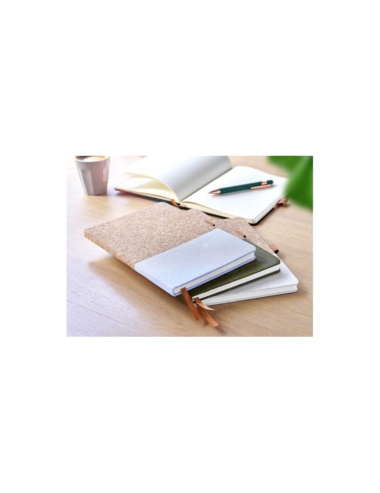 Carnet A5 Personnalisé en Liège et Coton | Cadeau d'Entreprise