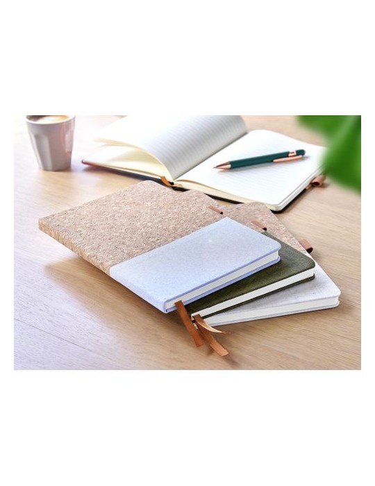 Carnet A5 Personnalisé en Liège et Coton | Cadeau d'Entreprise