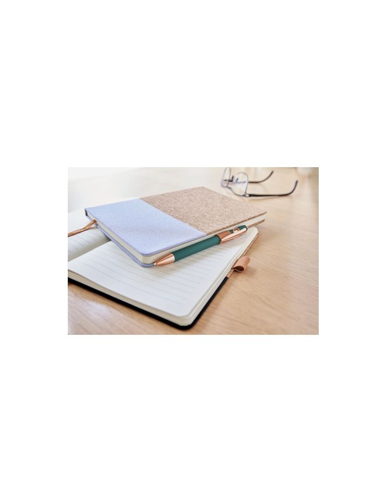 Carnet A5 Personnalisé en Liège et Coton | Cadeau d'Entreprise