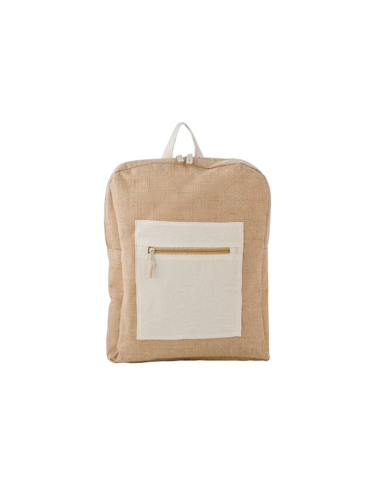 Sac à dos en jute et Personnalisable - Edison