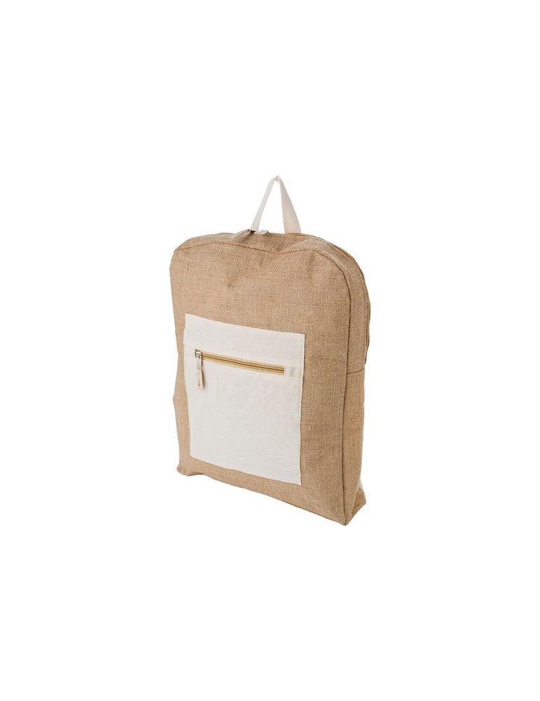 Sac à dos en jute et Personnalisable - Edison