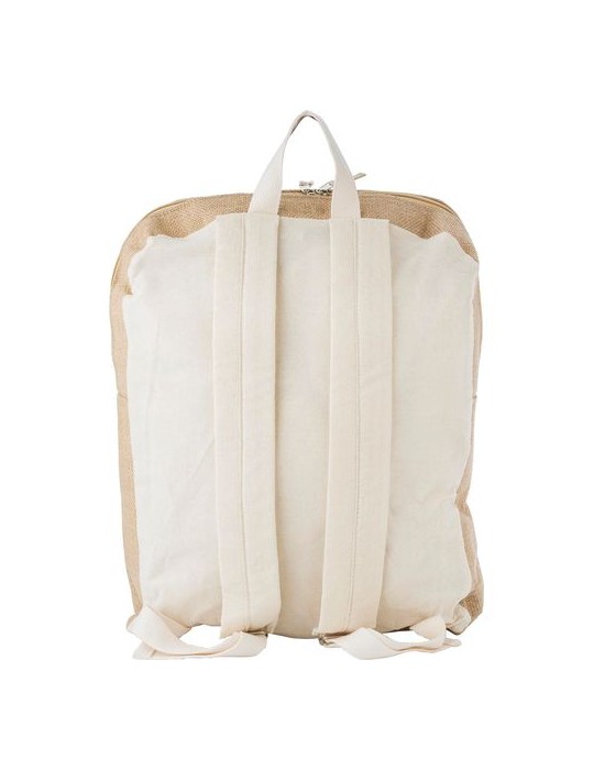 Sac à dos en jute et Personnalisable - Edison