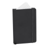 Carnet Personnalisé de Qualité Kinelin Matières : PU Couleurs : gris marquage laser ultra précis