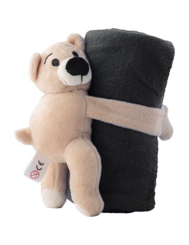 Peluche Ours avec Couverture Personnalisée - Confort et Douceur