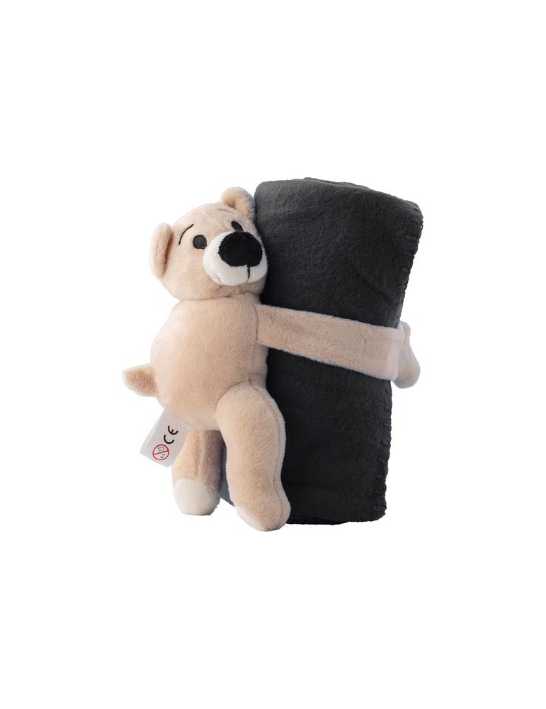 Peluche Ours avec Couverture Personnalisée - Confort et Douceur