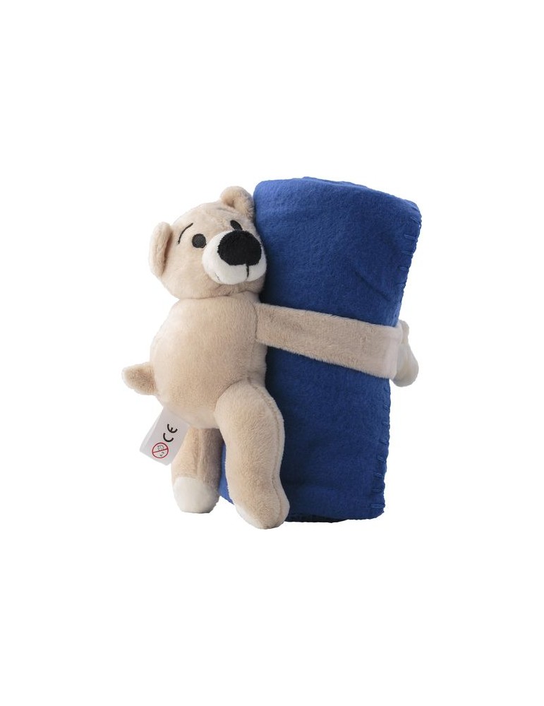 Peluche Ours avec Couverture Personnalisée - Confort et Douceur