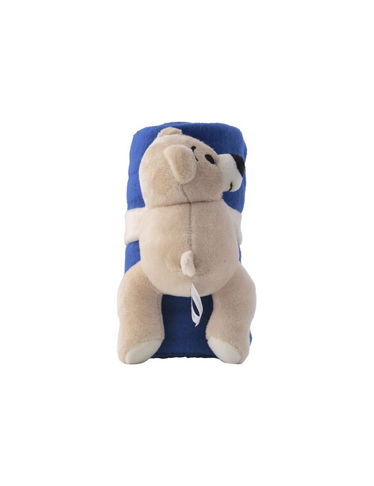 Peluche Ours avec Couverture Personnalisée - Confort et Douceur